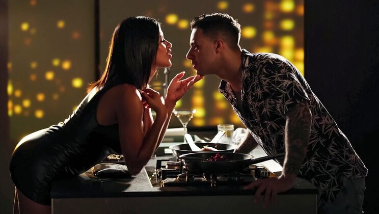 Sheila Ortega's Big Tits and Shaved Pussy - Try Me