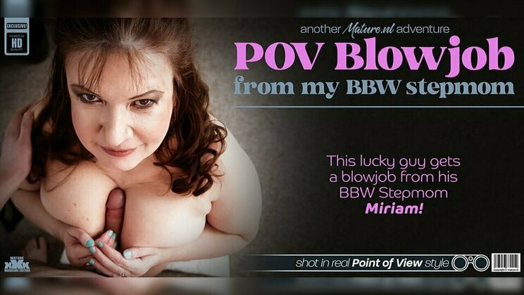 [Mature.nl] - Redhead Stepmom Miriam's Hardcore Blowjob with Big Tits and High Heels