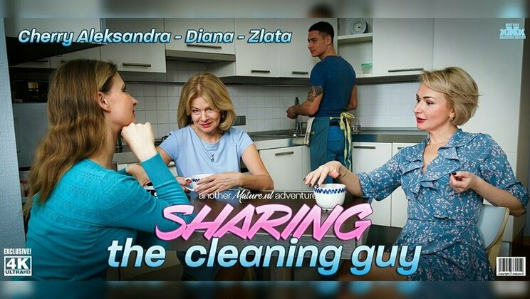 [Mature.nl] - Four Horny Women in Lingerie Get Down to Business!