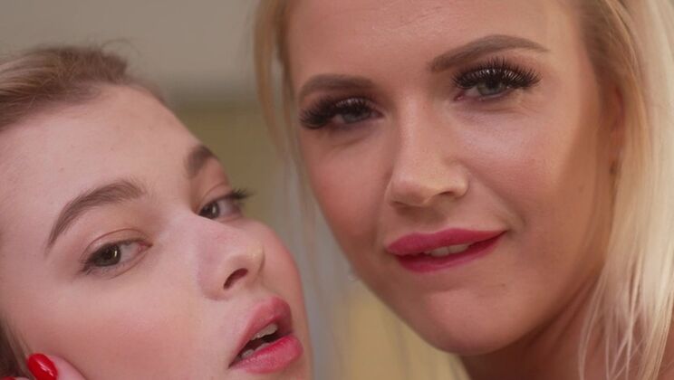 [NRXStudio] - Group Sex with Stepmom and Teen Daughter - Leo Casanova - Kitty Li - Nick Morris - Meow Miu - Tim Monster Cock