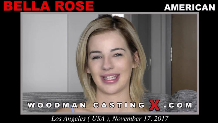 Bella Rose Casting: Blonde Beauty Takes It All