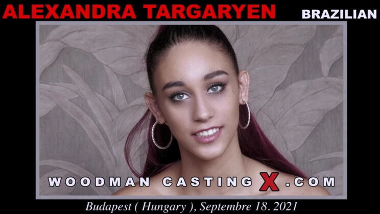 [WoodmanCasting] - Targaryen's Skinny Girl Gets Anal and Pussy Licking - Alexandra Targaryen