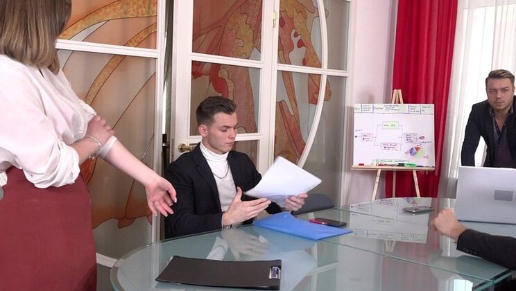 [NRXStudio] - Mia Piper's Naughty Office Encounter: Ass Licking and Hard Fucking - Willy Regal - Mia Piper - Tommy Gold - Nick Whitehard