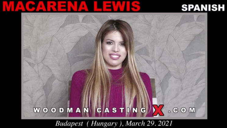 [WoodmanCasting] - Pierced Petite Macarena Lewis - Macarena Lewis