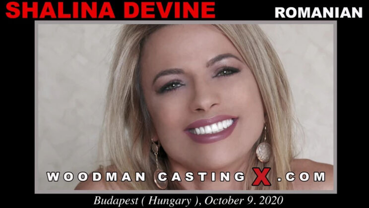 [WoodmanCasting] - Shalina Devine Skinny Deepthroat Action