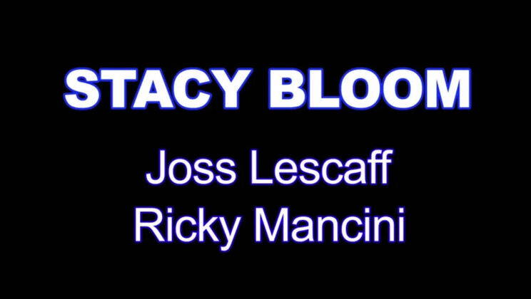 Stacy Bloom's Anal Threesome with Big Tits