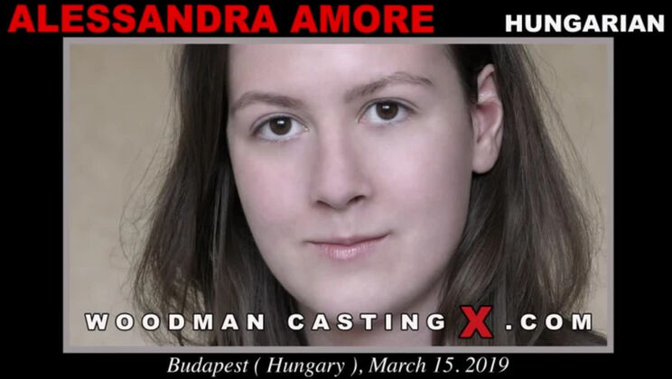 [WoodmanCasting] - Alessandra Amore Blowjob Casting - Alessandra Amore