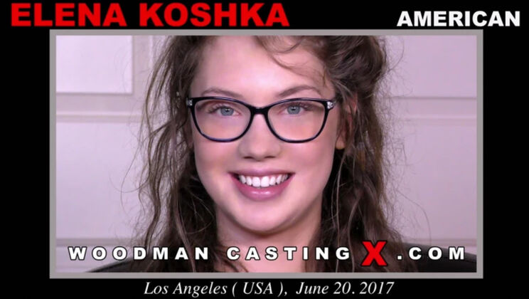 [WoodmanCasting] - Elena Koshka Sexy Striptease - Elena Koshka