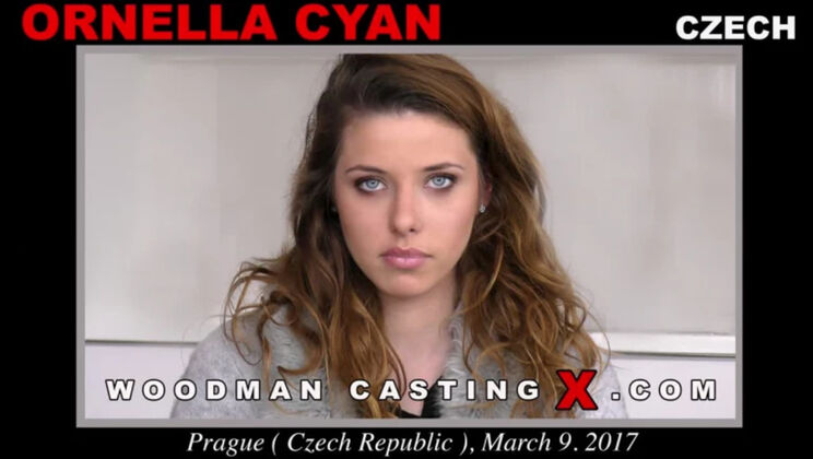 [WoodmanCasting] - Blonde No, Brunette Yes with Ornella Cyan - Ornella Cyan