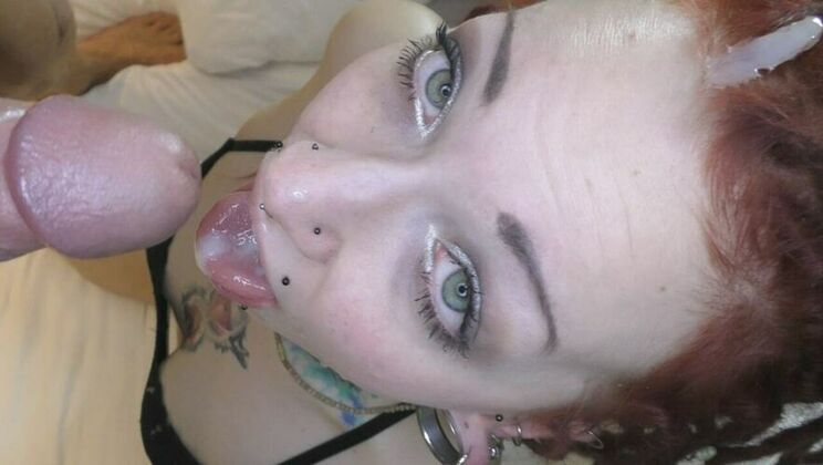 [PornForce] - Goth Babe Jezzi Cat Craves Big Cock - Jezzi Cat - MrBigFatDick