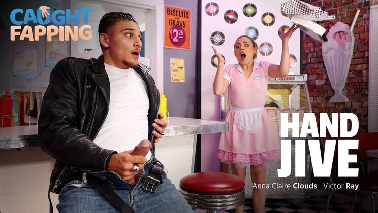 [CaughtFapping] - Facial Fiction with Anna Claire Clouds - Anna Claire Clouds - Victor Ray