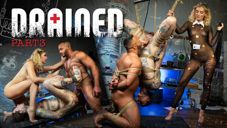 [KinkFeatures(Kink)] - Rope, Cage, and Anal: A Doctor's Double Penetration - Mona Wales - Ruckus - Dillon Diaz