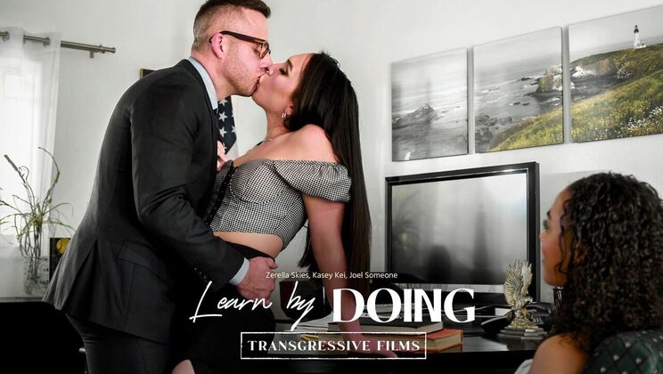 [Transfixed] - The Art of Blowjob: A Teacher's Guide - Kasey Kei - Zerella Skies - Joel Someone