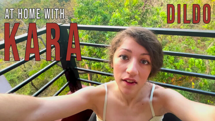 Solo Kara: An Aussie's Home Adventure with Dildos