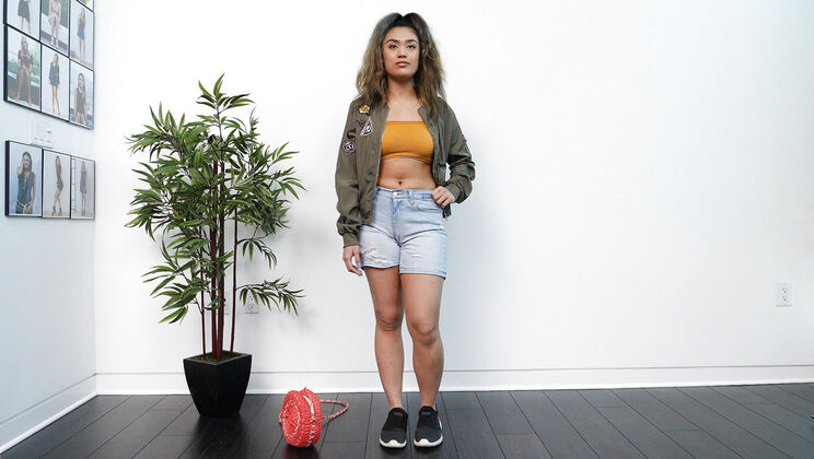 [NetVideoGirls] - Ball Sucking Beauty Ava's Big Audition - Ava