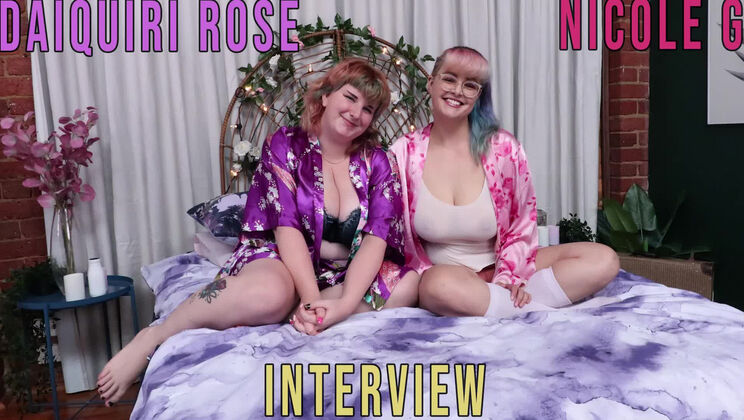 [GirlsOutWest] - Behind the Scenes with Glasses Girls Daiquiri Rose & Nicole G - Daiquiri Rose - Nicole G