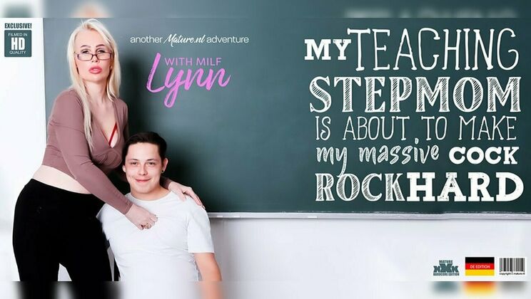 [Mature.nl] - Mature Blonde Lynn and Her Stepson in a Kissing Session - Jimmy Twice - Lynn (EU)