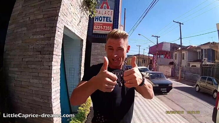 Rio's Steamy Backstage with Marcello Bravo & LittleCaprice