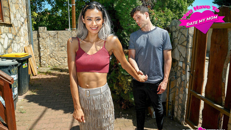 [DatingMyStepson] - European MILF Veronica Leal Rides Cowgirl - Veronica Leal - Alex Charger