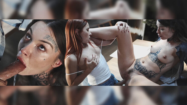 [FutanariXXX] - Preparing for a Hardcore Art Display - Tabitha Poison - Clemence Audiard