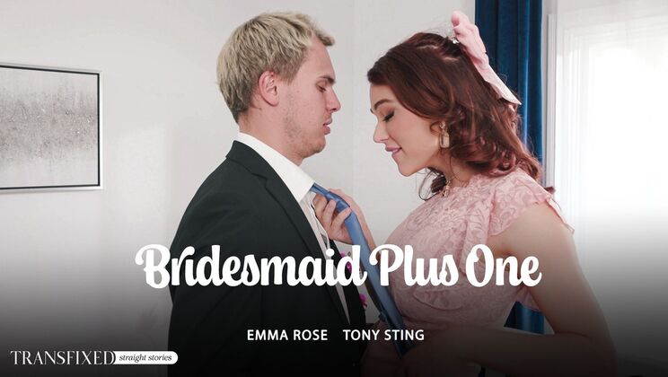 [Transfixed] - Bridesmaid Emma Rose Deepthroats and Gets Fucked Hard by Tony Sting - Emma Rose - Tony Sting