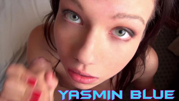 Yasmin Blue Hotel Threesome with Pussy Licking and Blowjob