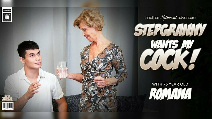 [Mature.nl] - Young Bruno Baxter Pounds Willing Step Grandma Romana in Hot Mature Scene - Romana - Bruno Baxter