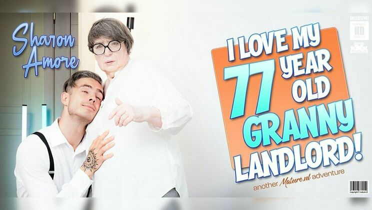 [Mature.nl] - Granny Landlord Sharon Amore Loves Anal with Young Toyboy Willy Regal - Willy Regal - Sharon Amore