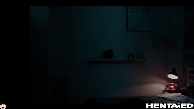 Under The Bed Blowjob and Creampie with Alissa Foxy