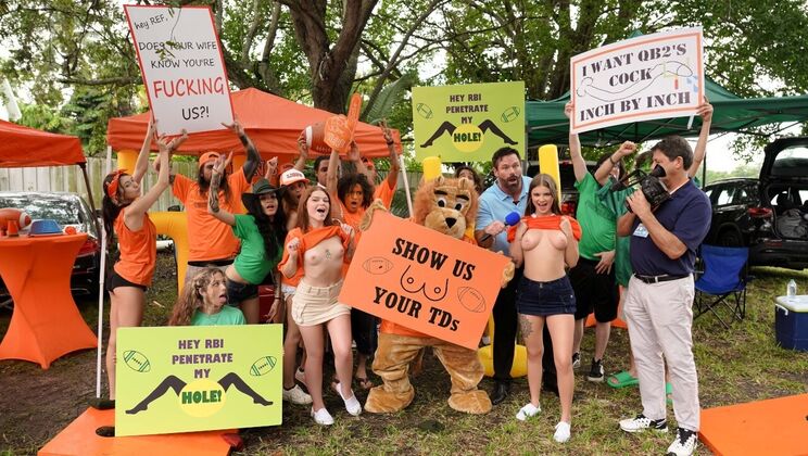 [CrazyCollegeGFs] - Outdoor Fuck Fest: Katerina Deville and Sky Wonderland Take Big Cocks - Oliver Flynn - GI Joey - Katerina Deville - Sky Wonderland