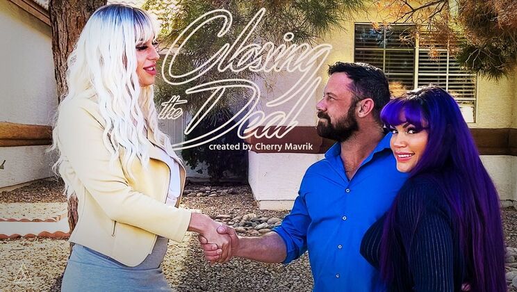 [ModelTime] - Interracial Threesome with Cum on Tits and Deep Throat Fun