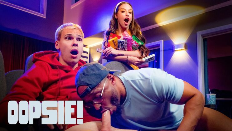 [Oopsie!] - Interracial Anal Action with Dillon Diaz, Spencer Bradley, and Tony Sting - Dillon Diaz - Spencer Bradley - Tony Sting