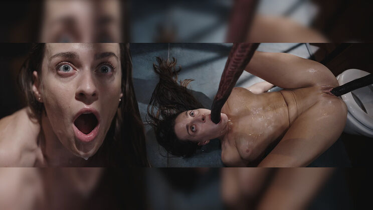 [Hentaied] - Josephine Jackson Toilet Blowjob and Double Penetration