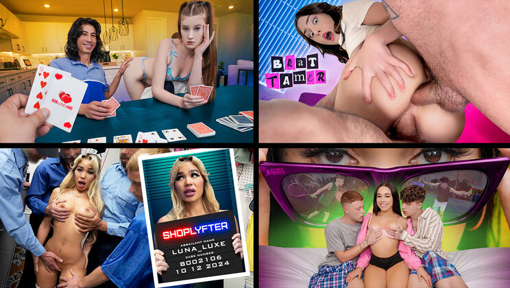[TeamSkeetSelects] - Petite Stepsisters in Sloppy Blowbangs: Freya Von Doom & Luna Luxe - Valentina Nappi - Freya Von Doom - Kiki Daire - Penelope Woods - Chanel Camryn - Willow Ryder - Athena Heart - Madison Wilde - Luna Luxe