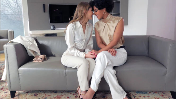 [DorcelClub] - Hot Threesome Action - Tiffany & Selva Share Impulses in POV