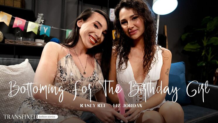 [Transfixed] - Shemale Fingering & Strap-On Fuck – Hot Anal Scene - Kasey Kei - Liz Jordan