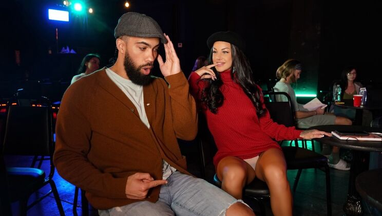 Interracial Sex with Athletic Evelin Stone