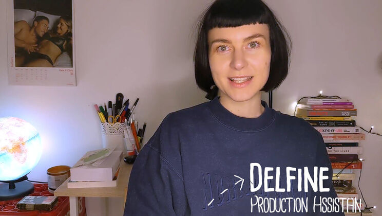 Delfine and Rink in passionate Ersties scene