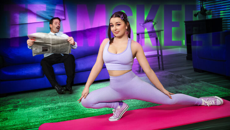 [TeenPies] - Big Tits Leana Lovings Takes Rough Spanking & Fuck