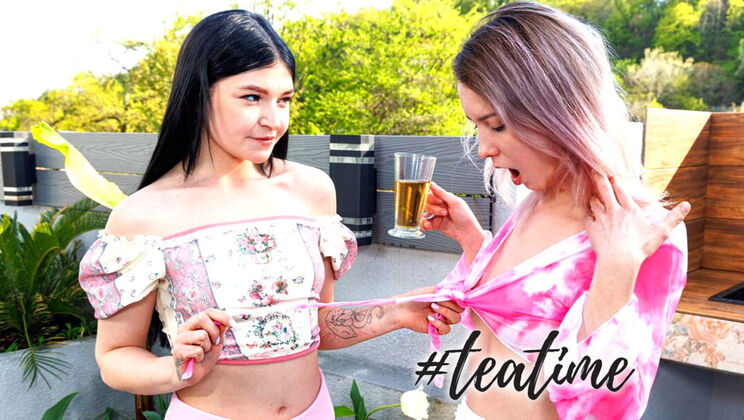 [ClubSweethearts] - Small Tits Cuties Alice & Virgin in Hot Pussy Play - Alice Paradise - Virgin Butterfly