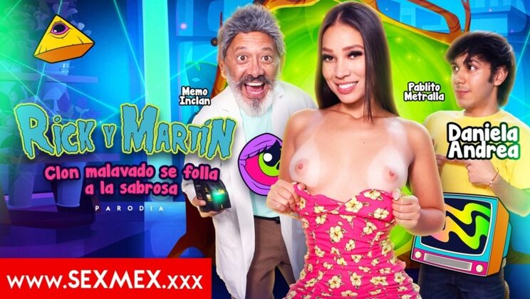 [SEXMEX] - Spanish Hottie Daniela Andrea Destroyed By Clone - Daniela Andrea