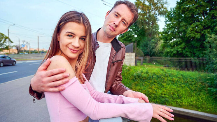 Shy babe becomes wild with sloppy deepthroat and rimming