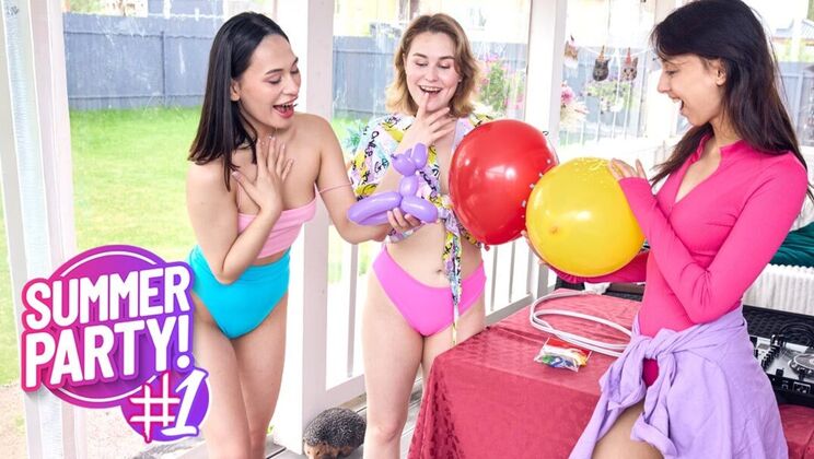 Party Hard with Iris Murai & Her Hot Friends