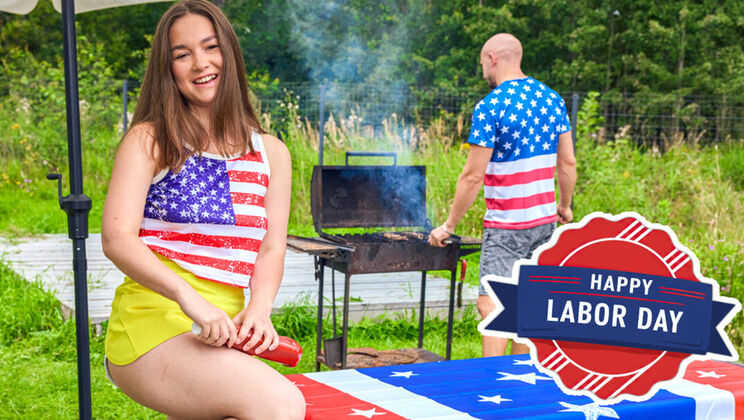 Natural Tits and Big Ass Hazel Handjob and Tit Play