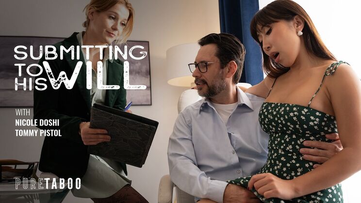 [PureTaboo] - Tommy Pistol Rough Sex with Submissive Brunette - Tommy Pistol - Nicole Doshi