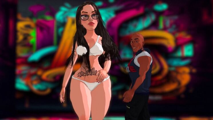 [AdultTimeAnimation] - Tha Stoop 4 – Deepthroat, Glasses, and Cum on Ass Action