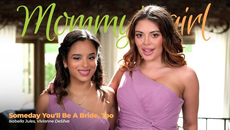 Vivianne DeSilva & Isabella Jules Stepmom Stepdaughter Lesbian Wedding Fantasy