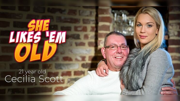 [Mature.nl] - Blonde Teen Reverse Cowgirl on Old Man Cock - Cecilia Scott - Ricky Wild