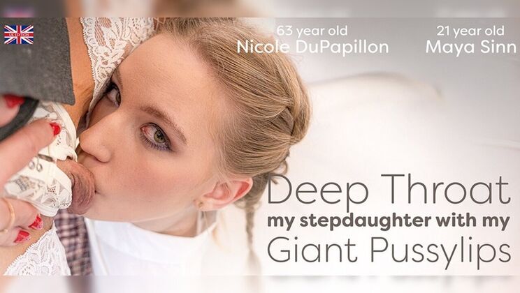 [Mature.nl] - British mature lesbian deepthroats skinny teen stepdaughter to female orgasm - Nicole DuPapillon (EU) - Maya Sinn