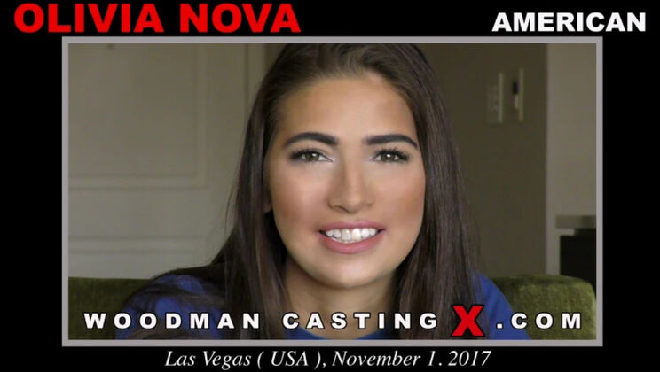 [WoodmanCasting] - Shaved Teen Olivia Nova Casting: Deep Throat and Anal - Olivia Nova